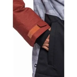 686 GEO Insulated Jacket - Men's -Ski Series fw23 686 mensgeoinsulatedjacket brickredcolorblock 12