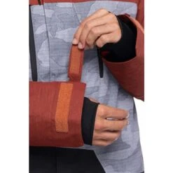 686 GEO Insulated Jacket - Men's -Ski Series fw23 686 mensgeoinsulatedjacket brickredcolorblock 15