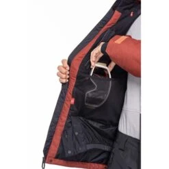 686 GEO Insulated Jacket - Men's -Ski Series fw23 686 mensgeoinsulatedjacket brickredcolorblock 5