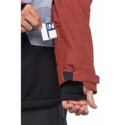 686 GEO Insulated Jacket - Men's -Ski Series fw23 686 mensgeoinsulatedjacket brickredcolorblock 8