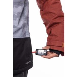 686 GEO Insulated Jacket - Men's -Ski Series fw23 686 mensgeoinsulatedjacket brickredcolorblock 9