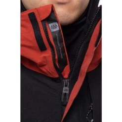 686 GTX Core Shell Jacket - Men's -Ski Series fw23 686 mensgtxcoreshelljacket brickredcolorblock 8