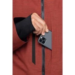 686 Hydra Stash Reserve Insulated Jacket - Men's -Ski Series fw23 686 menshydrastashreserceinsulatedjacket blackredheather 11