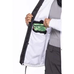 686 Waterproof Coaches Jacket - Men's -Ski Series fw23 686 menswaterproofcoachesjacket white 6