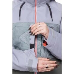 686 Athena Insulated Jacket - Women's -Ski Series fw23 686 womensathenainsulatedjacket goblingreencolorblock 8