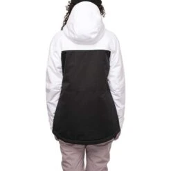 686 Athena Insulated Jacket - Women's -Ski Series fw23 686 womensathenainsulatedjacket whitegeocolorblock 4