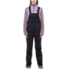 686 Black Magic Insulated Bib - Women's -Ski Series fw23 686 womensblackmagicinsulatedbib blackgeojacquard 1