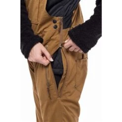 686 Black Magic Insulated Bib - Women's -Ski Series fw23 686 womensblackmagicinsulatedbib breengeojacquard 4