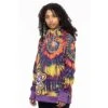 686 Bonded Fleece Pullover Hoody - Women's 1 686 Bonded Fleece Pullover Hoody - Women's -Ski Series fw23 686 womensbondedfleecepulloverhoody gratefuldeadtiedye 1