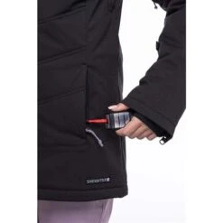 686 Cloud Insulated Jacket - Women's -Ski Series fw23 686 womenscloudinsulatedjacket blackgeojacquard 8