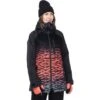 686 Dream Insulated Jacket - Women's -Ski Series fw23 686 womensdreaminsulatedjacket blackikatfade 1