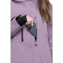 686 GTX Skyline Shell Jacket - Women's -Ski Series fw23 686 womensgtxskylineshelljacket dustyorchid 11