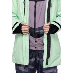 686 GTX Skyline Shell Jacket - Women's -Ski Series fw23 686 womensgtxskylineshelljacket keylime 4
