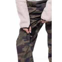 686 Harper Shell Bib - Women's -Ski Series fw23 686 womensharpershellbib darkcamocolorblock 3