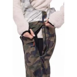 686 Harper Shell Bib - Women's -Ski Series fw23 686 womensharpershellbib darkcamocolorblock 4