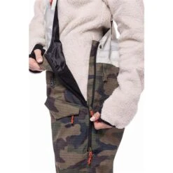686 Harper Shell Bib - Women's -Ski Series fw23 686 womensharpershellbib darkcamocolorblock 5