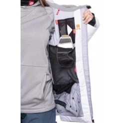 686 Hydra Insulated Jacket - Women's -Ski Series fw23 686 womenshydrainsulatedjacket cloudbreak 6