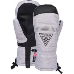686 Jubilee Mitt - Women's -Ski Series fw23 686 womensjubileemitt whiteheather