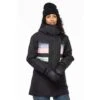 686 Mantra Insulated Jacket - Women's 1 686 Mantra Insulated Jacket - Women's -Ski Series fw23 686 womensmantrainsulatedjacket blacksunset 1