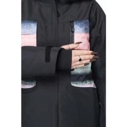 686 Mantra Insulated Jacket - Women's -Ski Series fw23 686 womensmantrainsulatedjacket blacksunset 12
