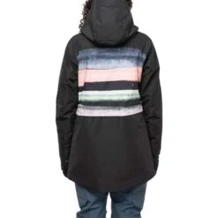 686 Mantra Insulated Jacket - Women's -Ski Series fw23 686 womensmantrainsulatedjacket blacksunset 4
