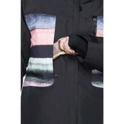 686 Mantra Insulated Jacket - Women's -Ski Series fw23 686 womensmantrainsulatedjacket blacksunset 9