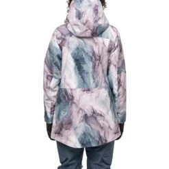 686 Mantra Insulated Jacket - Women's -Ski Series fw23 686 womensmantrainsulatedjacket dustyorchidmarble 4