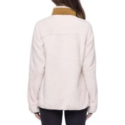 686 Tioga Fleece Pullover - Women's -Ski Series fw23 686 womenstiogafleecepullover birchsherpa 3