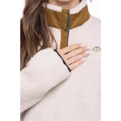 686 Tioga Fleece Pullover - Women's -Ski Series fw23 686 womenstiogafleecepullover birchsherpa 6