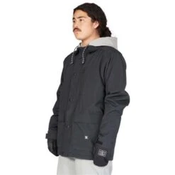 DC SHOES DC Bandwidth Jacket - Men's -Ski Series fw23 dc mensbandwidthjacket black 6