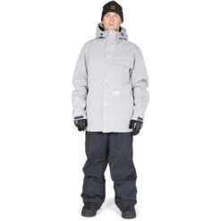 DC SHOES DC Servo Jacket - Men's -Ski Series fw23 dc mensservojacket hickorystripe 4