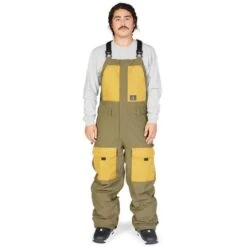DC SHOES DC Shadow Bib - Men's -Ski Series fw23 dc mensshadowbib ivygreen