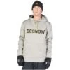 DC SHOES DC Snowstar Fleece Top - Men's -Ski Series fw23 dc menssnowstarfleecetop wilddove 1