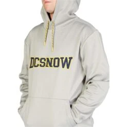 DC SHOES DC Snowstar Fleece Top - Men's -Ski Series fw23 dc menssnowstarfleecetop wilddove 7