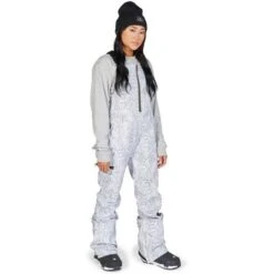 DC SHOES DC Collective Soft Shell Bib - Women's 25 DC SHOES DC Collective Soft Shell Bib - Women's -Ski Series fw23 dc womenscollectivesoftshellbib white 3