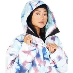 DC SHOES DC Savvy Anorak - Women's -Ski Series fw23 dc womenssavvyanorak iridescent 6