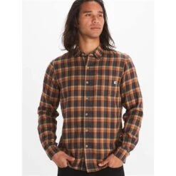 Marmot Fairfax Midweight Flannel - Men's 14 Marmot Fairfax Midweight Flannel - Men's -Ski Series fw23 marmot mensfairfaxmidweightflannel copper 1