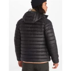 Marmot Highlander Hoody - Men's -Ski Series fw23 marmot menshighlanderhoody black 2