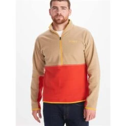 Marmot Rocklin 1/2 Zip - Men's -Ski Series fw23 marmot mensrocklinhalfzip shetlandcairo 1