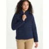 Marmot Echo Featherless Hoody - Women's -Ski Series fw23 marmot womensechofeatherlesshoody arcticnavy 1