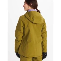 Marmot Refuge Jacket - Women's -Ski Series fw23 marmot womensrefugejacket militarygreen 2