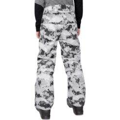 Obermeyer Brisk Print Pant - Boy's (Teen) -Ski Series fw23 obermeyer boysbriskprintpant flyover 2