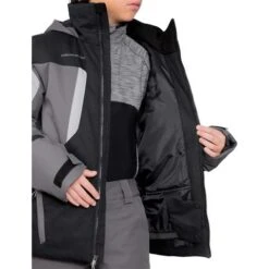 Obermeyer Fleet Jacket - Boy's (Teen) -Ski Series fw23 obermeyer boysfleetjacket black 4