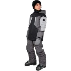 Obermeyer Fleet Jacket - Boy's (Teen) -Ski Series fw23 obermeyer boysfleetjacket black 5