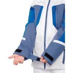 Obermeyer Fleet Jacket - Boy's (Teen) -Ski Series fw23 obermeyer boysfleetjacket white 3