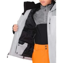 Obermeyer Mach 13 Jacket - Boy's (Teen) 25 Obermeyer Mach 13 Jacket - Boy's (Teen) -Ski Series fw23 obermeyer boysmach13jacket moonstone 7