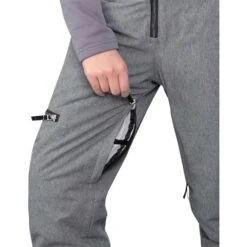 Obermeyer Anya Bib Pant - Girl's (Teen) -Ski Series fw23 obermeyer girlsanyabibpant knightblack 3