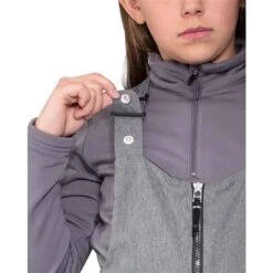 Obermeyer Anya Bib Pant - Girl's (Teen) -Ski Series fw23 obermeyer girlsanyabibpant knightblack 4