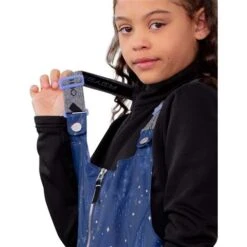 Obermeyer Anya Bib Pant - Girl's (Teen) -Ski Series fw23 obermeyer girlsanyabibpant mymoon stars 3