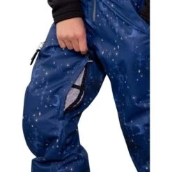 Obermeyer Anya Bib Pant - Girl's (Teen) -Ski Series fw23 obermeyer girlsanyabibpant mymoon stars 4